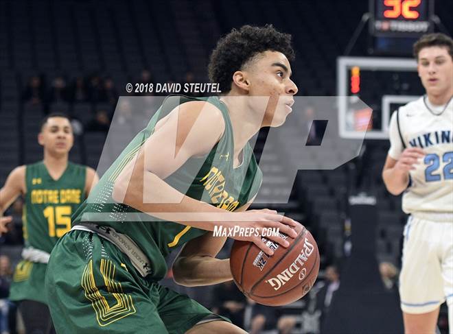 Photo 1 In The Notre Dame Vs Pleasant Valley Cif State D3 Final
