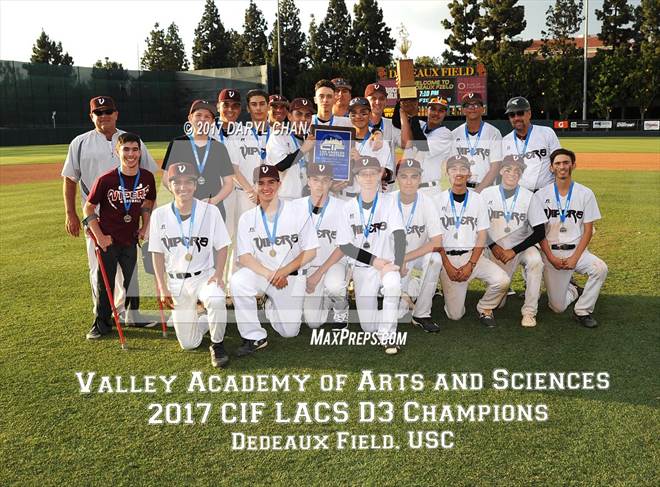 Valley Academy Of Arts And Sciences Baseball Baseball Poster