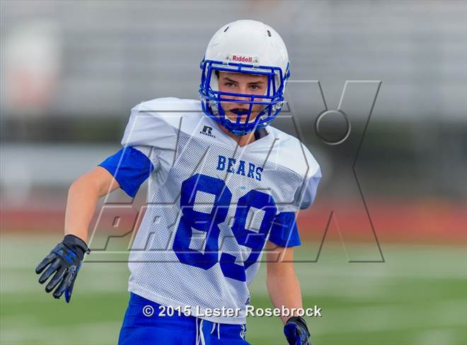 Photo 1 In The Rockport Fulton Vs La Vernia Freshman White Photo