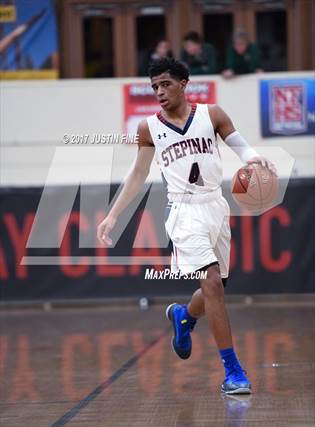 R J Davis High School Basketball Stats Archbishop Stepinac White