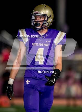 Jordan Stengel High School Football Stats Notre Dame Prep
