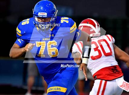 Ernesto Ramirez High School Football Stats Bishop Amat La Puente