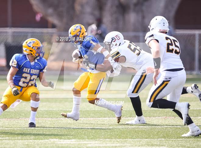 Photo 90 In Football Photo Gallery Del Oro Vs Oak Grove Maxpreps