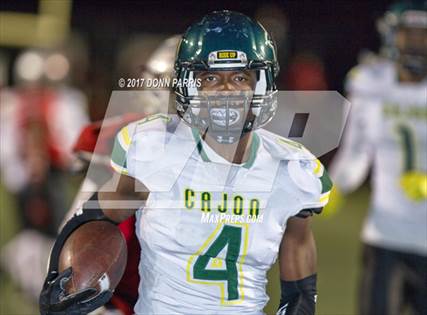 Jerome Weber High School Football Stats Cajon San Bernardino Ca