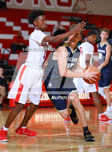Photo 1 In The George Washington Prep Vs Notre Dame So Ryse