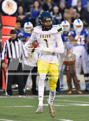 Darren Jones High School Football Stats Cajon San Bernardino Ca