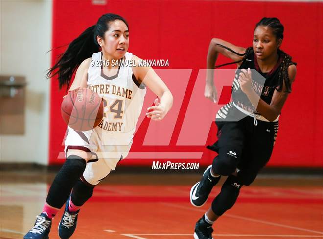 Photo 102 In Girls Basketball Photo Gallery Notre Dame Academy Vs