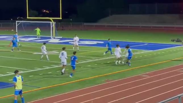 Great goal after build up and good individual play against San Diego high school.  Goal by Alessandro Sosa. Assist by Sheldon Hedges.